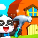 Design de casă pentru copii panda
